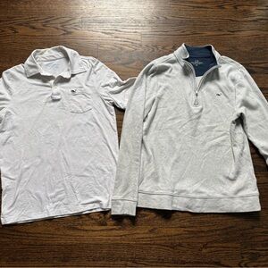 Vineyard Vines White Polo Shirt